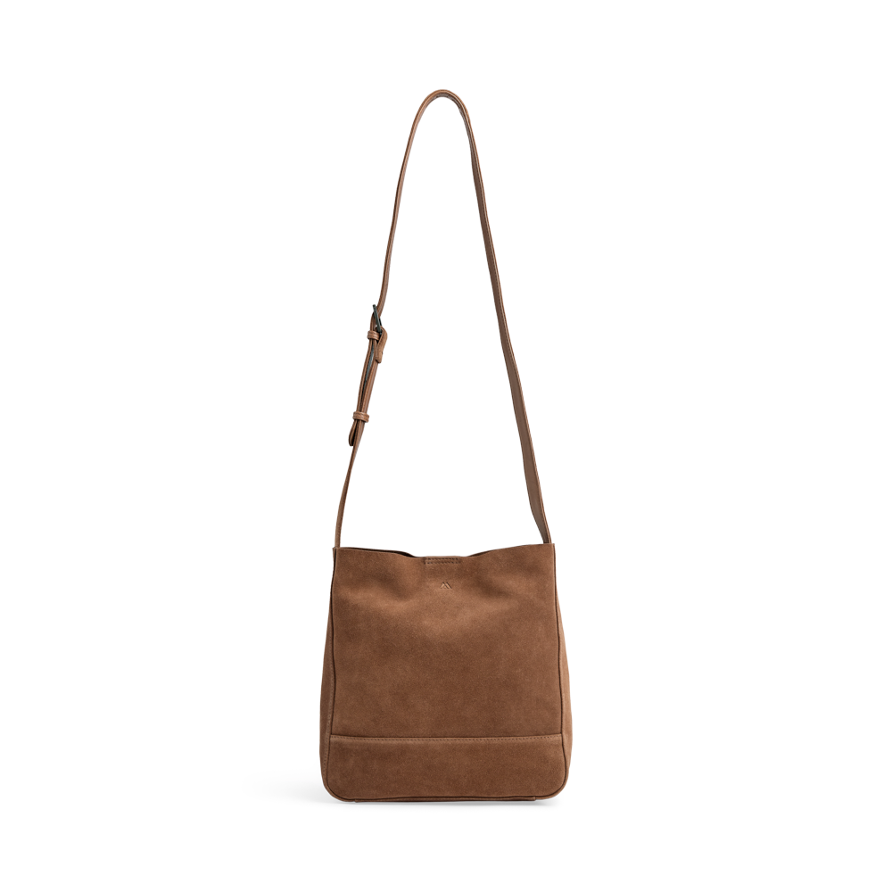 CayMBG Crossbody Veske, Suede