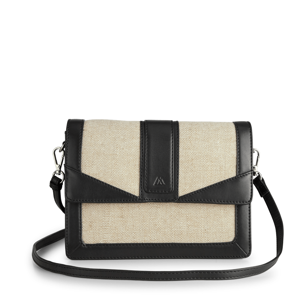 JaneMBG Crossbody Veske, Canvas Mix
