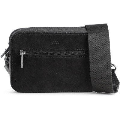 EleaMBG Crossbody Veske, Suede Mix