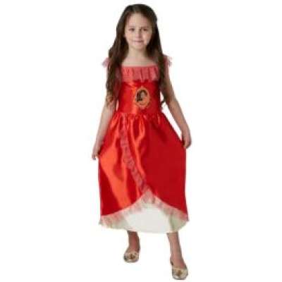 Disney Kostyme – 5-6 år (110-116 cm) – Elena fra Avalor