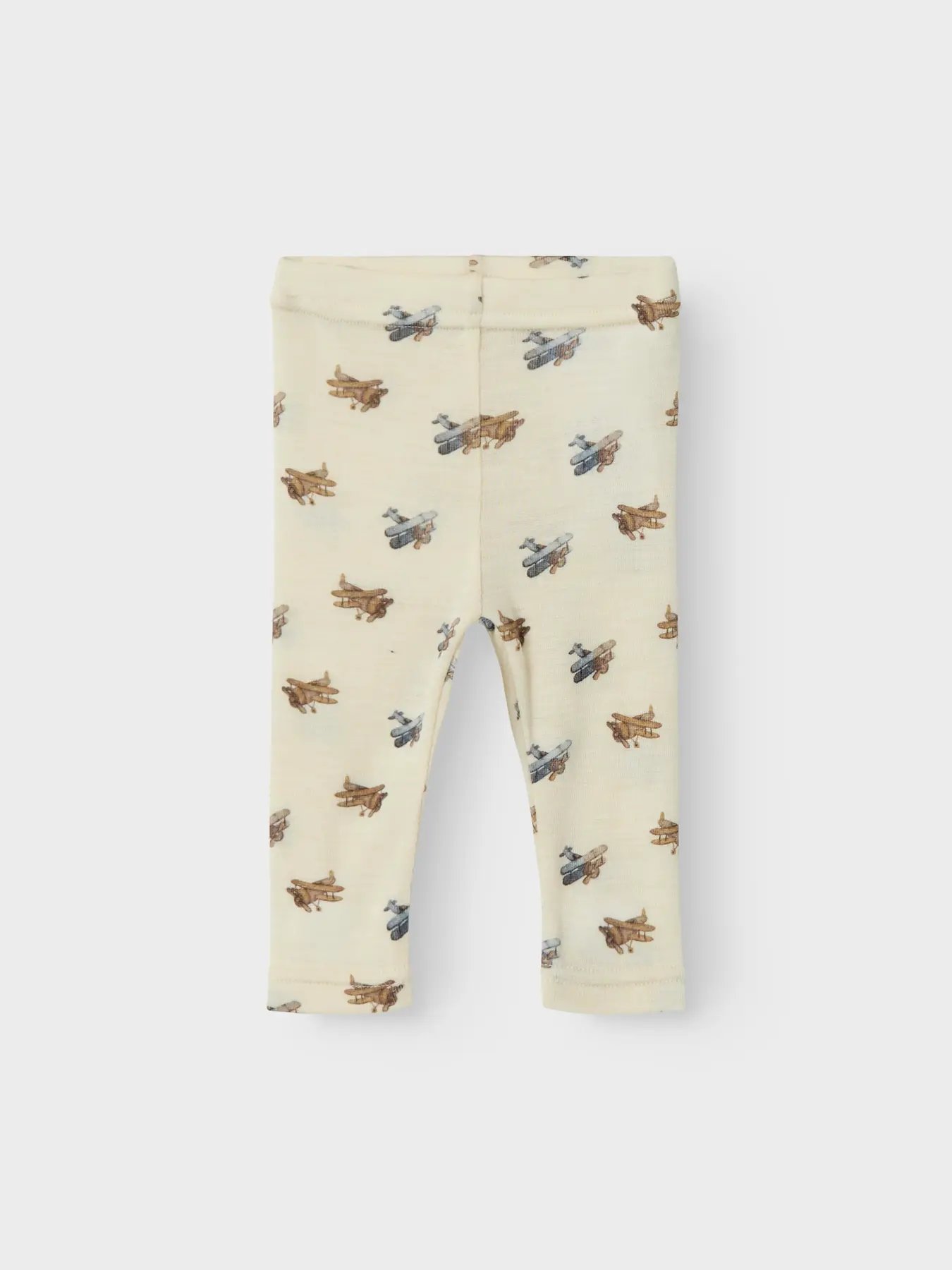 Ullbukse Leggings Baby – 60% Merino, 40% TENCEL Modal | Nalu Wo/Mo Slim Legging - 12mnd/80