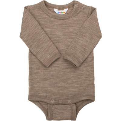 Ullbody Langermet – 85% Merino, 15% Silke | Basic - 56/62 (1-4mnd)