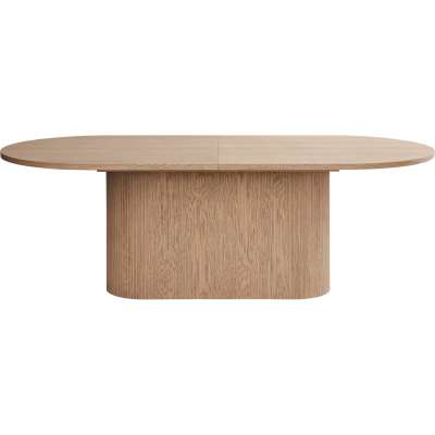 Linea ovalt spisebord 220 x 102 cm