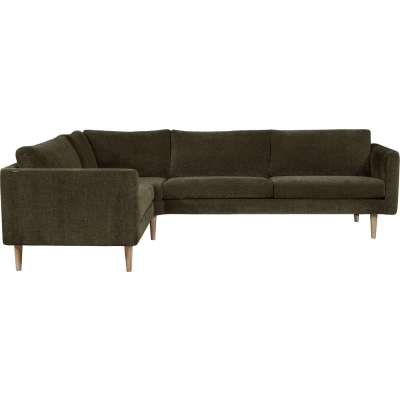 Hjellegjerde Høy hjørnesofa armlen 28 + 1,5 seter big + lite hjørne + 3 seter duo + arm 28, stoff Liana Mole