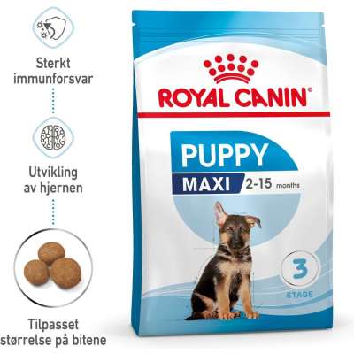 Royal Canin Dog Maxi Puppy Tørrfôr til Valp - 4 kg