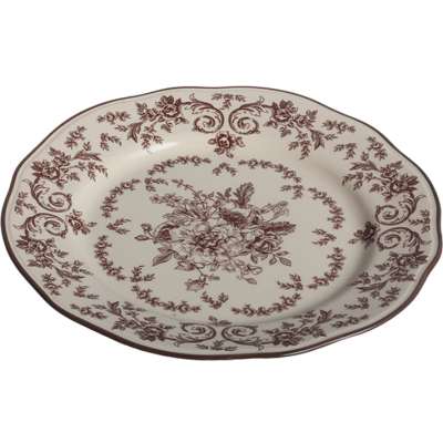 Seasons Fall Collection Tallerken 21cm Burgunder