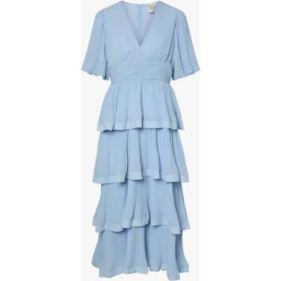 Plira Short Sleeve Long Dress