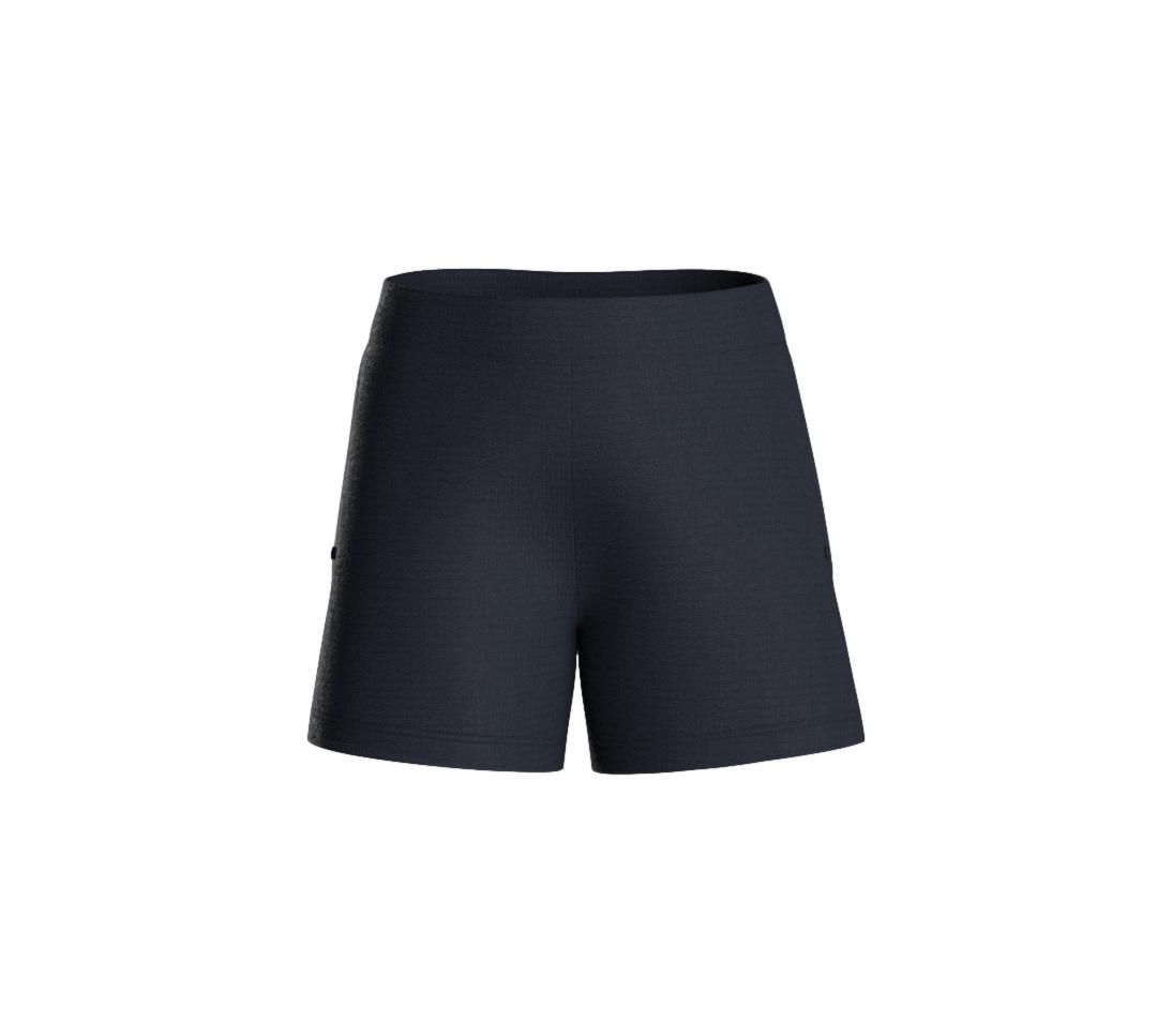 We Norwegians Waffle Shorts Women Shorts Marine